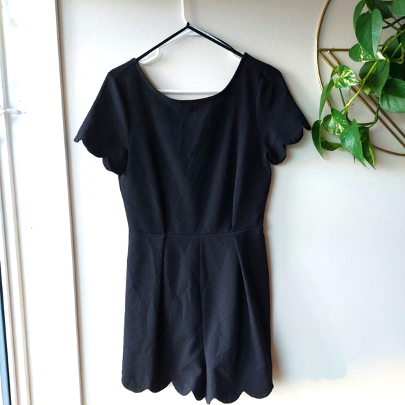 Monteau Pants - Monteau Scallop Romper